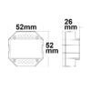 Sys-Pro Push/Funk Mesh PWM-Dimmer, 1-4 Kanal, 12-24V DC 4x3A