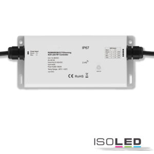 Sys-Pro Funk Mesh PWM-Dimmer IP67, 1-4 Kanal, 12-48V DC 4x5A