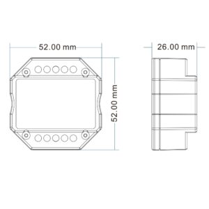 114460_skizze Sys-Pro Push/Funk Mesh-Dimmer mit 0/1-10V Output und Switch 85-265V 1.5A