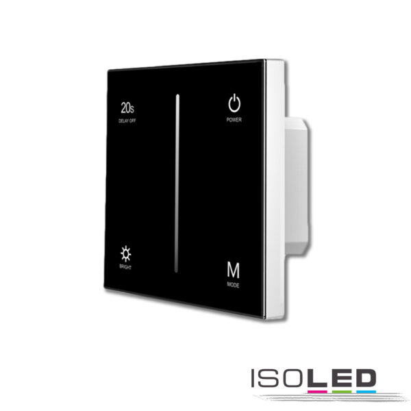Sys-Pro 1 Zone Einbau-Touch-Funk-Bedienung 1x0-10V Output, schwarz, 85-265V