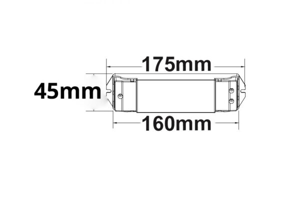 DALI DT6 4 Adressen PWM-Dimmer, 4 Kanal, 12-48V DC 4x5A