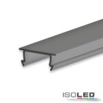 Abdeckung COVER44 schwarz/matt 200cm für Profil SURF10