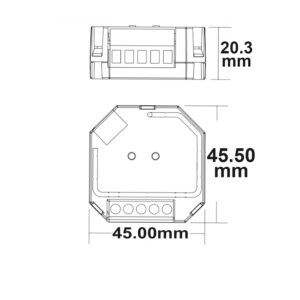 114728_2 ZigBee 3.0/Push Universal Triac-Dimmer 230V, 200VA