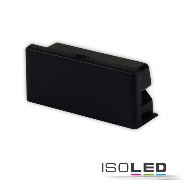 Endkappe EC75B schwarz für Profil PURE14 S, 1 STK