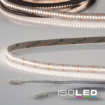 LED CRI940 MiniAMP Flexband, 24V DC, 6W, IP20, 4000K, 250cm, beids. 30cm Kabel + maleAMP, 300 LED/m