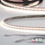 LED CRI940 MiniAMP Flexband, 12V DC, 12W, IP20, 4000K, 250cm, beids. 30cm Kabel + maleAMP, 300 LED/m