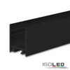 LED Aufbauleuchtenprofil HIDE SINGLE Aluminium schwarz RAL 9005, 200cm
