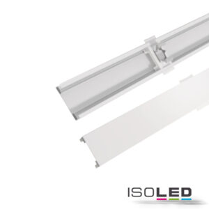 114077_1 FastFix LED Linearsystem R Blindabdeckung für Balkenaufnahme, 1,5m