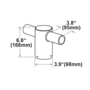 113975_skizze Mastadapter 2-fach für Street Light HE75-115, 65-80mm Innendurchmesser