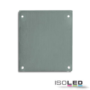 Endkappe E69 Alu silber für LAMP30 V1+V2, 2 STK, inkl. Schrauben