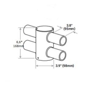114058_skizze Mastadapter 4-fach für Street Light HE75-115, 65-80mm Innendurchmesser