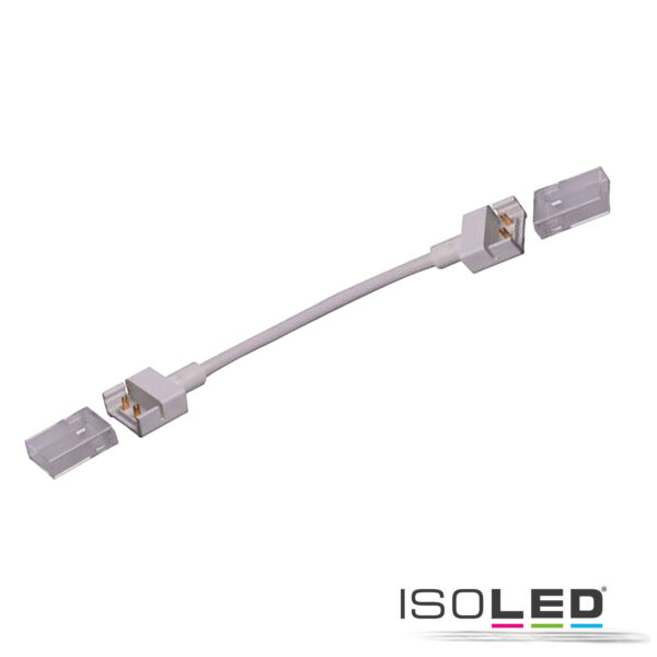 Kontakt-Verbinder mit Kabel (max. 5A) O1-412 für 4-pol. IP68 Flexstripes mit Breite 12mm, Pitch >8mm