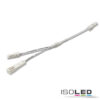 MiniAMP Linearsplitter 2 x male-Stecker / 1 x female-Buchse, 2-polig, weiß, max. 4A