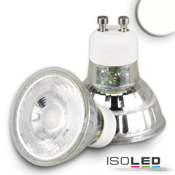 GU10 LED Strahler 5W, 45°, prismatisch, neutralweiß, CRI90
