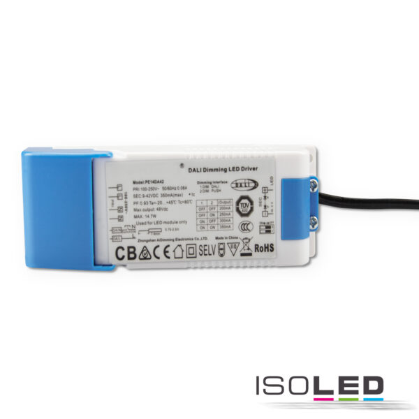 LED Einbaustrahler Sys-68, 10W, IP65, neutralweiß, Push oder DALI-dimmbar (exkl. Cover)
