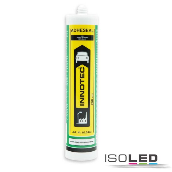Adheseal wasserfester Kleber/Dichtmasse, schwarz, 290 ml Kartusche
