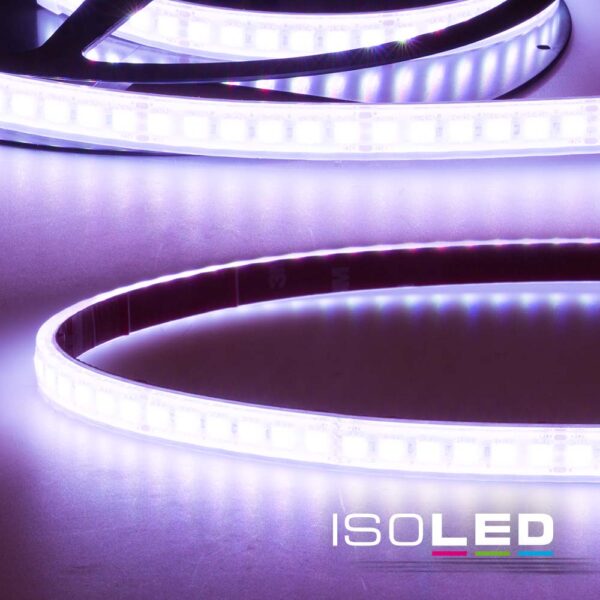 LED AQUA RGB Linear Flexband, 24V DC, 12W, IP67, 5m Rolle, 120 LED/m