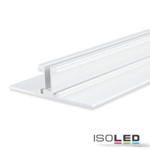 LED Leuchtenprofil 2SIDE Aluminium pulverbeschichtet weiß, 200cm