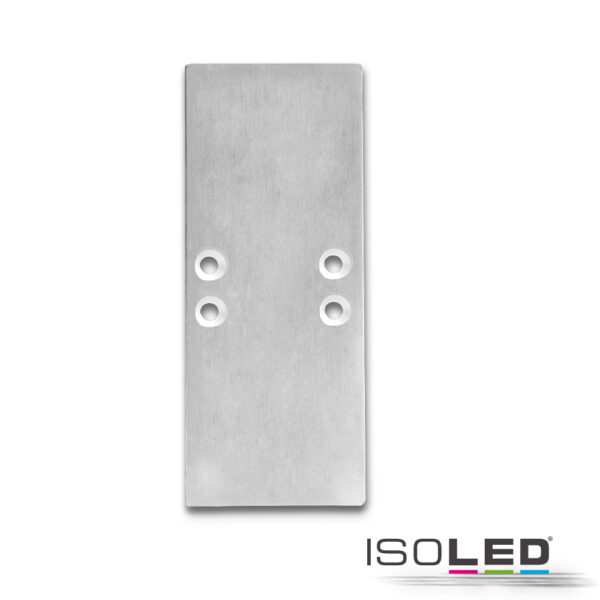 Endkappe EC66 Aluminium für Profil  2SIDE, 2 STK, inkl. Schrauben