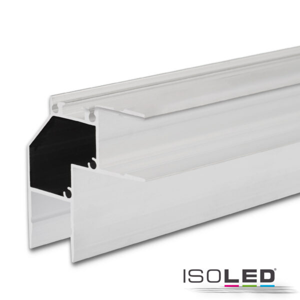 LED Eckprofil HIDE ANGLE Aluminium weiß RAL 9003, 200cm