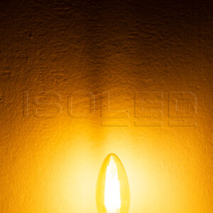 113324_3 E14 Vintage Line LED Kerze 4W ultrawarmweiß, dimmbar