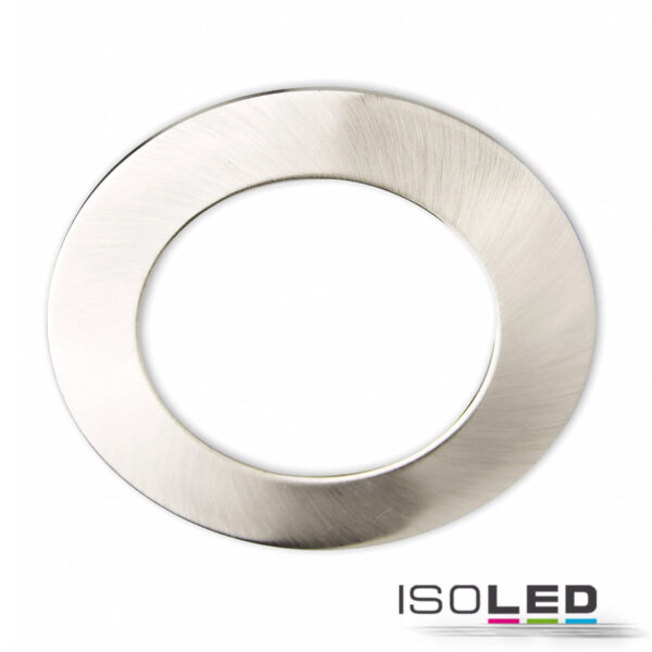 Cover Aluminium rund chrom matt für Sys-90