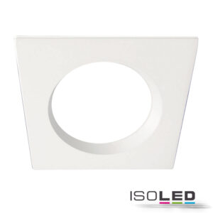 Cover Aluminium rückversetzt weiß für Sys-90