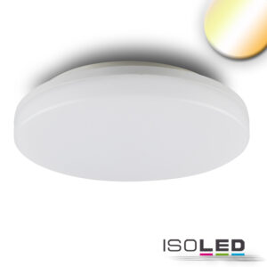 LED Decken/Wandleuchte mit HF-Bewegungssensor 24W, weiß, rund, IP54, ColorSwitch 3000|4000K