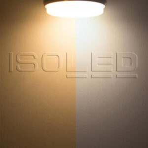 113924_2 LED Decken/Wandleuchte mit HF-Bewegungssensor 24W, weiß, rund, IP54, ColorSwitch 3000|4000K