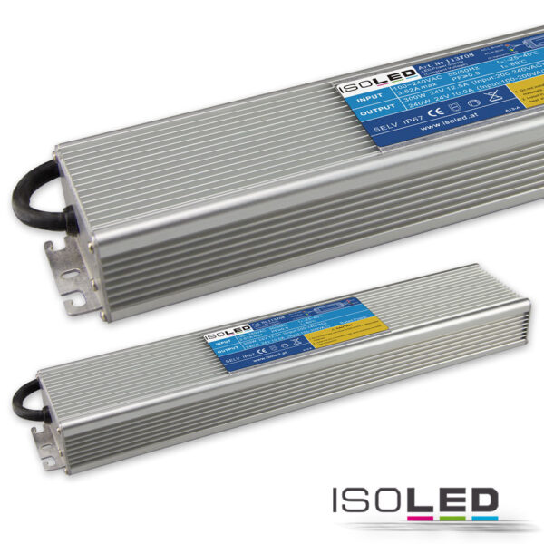 LED Trafo 24V/DC, 10-300W, IP66, SELV