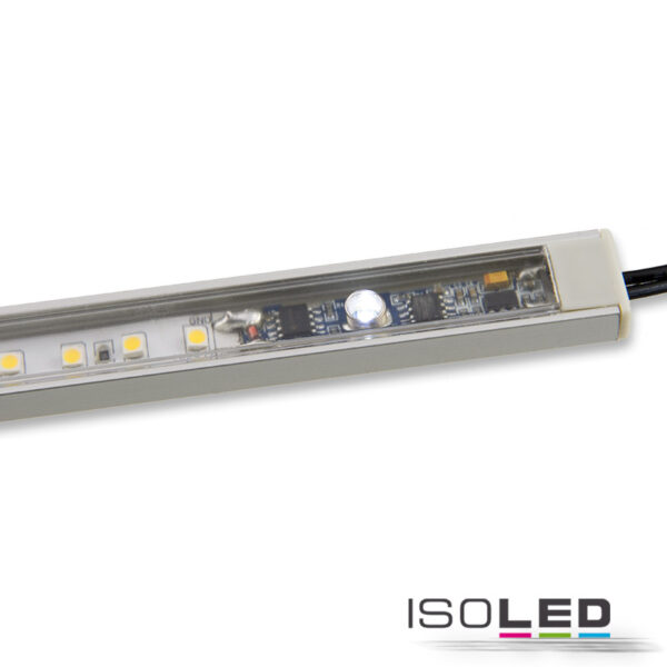 LED Mini PWM-Dimmer zum Einbau unter Profilcover, 1 Kanal, 12-24V DC 3A