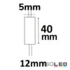 LED Strip Mini Kabel PWM-Dimmer, 1 Kanal, 12-24V DC 3A