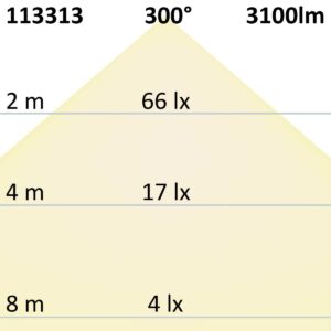 113311_skizze T8 LED Röhre Nano+, 150cm, 22W, warmweiß