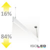 LED Hängeleuchte Linear Up&Down 600, 25W, prismatisch, linear- u. 90° verbindbar, weiß, neutralweiß
