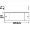 Sys-One Funk/Push Dimmer 0-10V Output, 2.000W Schaltrelais, 230V