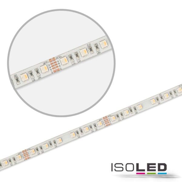 LED AQUA RGB+WW Flexband, 24V DC, 19W, IP67, 4in1 chip, 5m Rolle, 60 LED/m