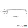 Abdeckung COVER7 opal/satiniert 200cm für Profil CORNER12