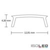 Abdeckung COVER9 klar 200cm für Profil SURF11/CORNER11