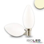 E14 LED Kerze, 4W, milky, warmweiß, dimmbar