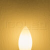 E14 LED Kerze, 4W, milky, warmweiß, dimmbar