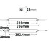 LED Trafo 24V/DC, 0-150W, IP65, flach, ultraschmal