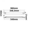 LED Leuchten-Trafo 24V/DC, 0-100W, SELV, flach, schmal
