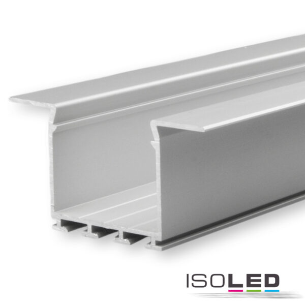 LED Einbauprofil WING20 Flansch gerade, eloxiert L: 200cm