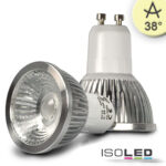 GU10 LED Strahler 5,5W COB, 38°, warmweiß, dimmbar