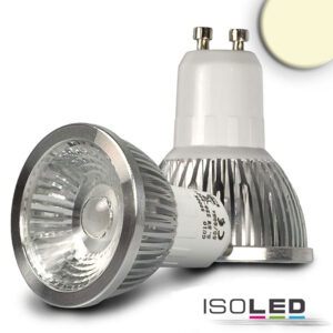 GU10 LED Strahler 5,5W COB, 70°, warmweiß, dimmbar