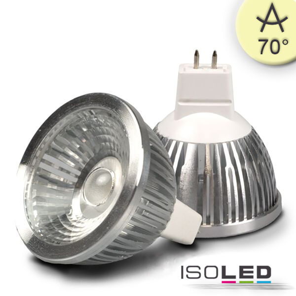 MR16 LED Strahler 5,5W COB, 70°, warmweiß, dimmbar