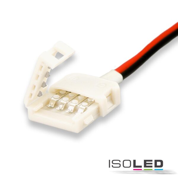 Clip-Kabelanschluss (max. 5A) C1-212 für 2-pol. IP20 Flexstripes mit Breite 12mm, Pitch >12mm