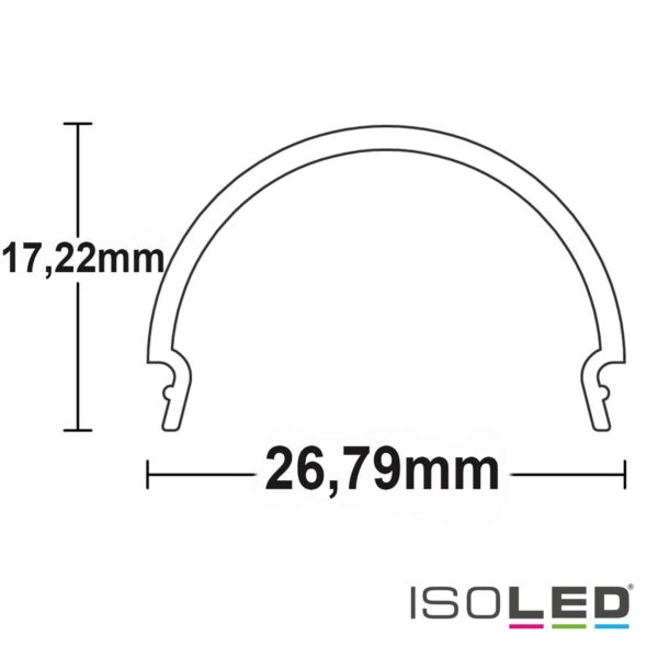 Abdeckung COVER13 opal 200cm für SURF24(FLAT)/DIVE24(FLAT)