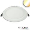 LED Downlight, 24W, ultraflach, ColorSwitch 2600|3100|4000K, dimmbar
