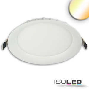 LED Downlight, 24W, ultraflach, ColorSwitch 2600|3100|4000K, dimmbar